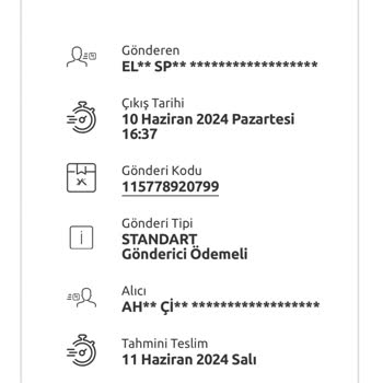 Yurtiçi Kargo'nun Kargoyu Teslim Etmemesi