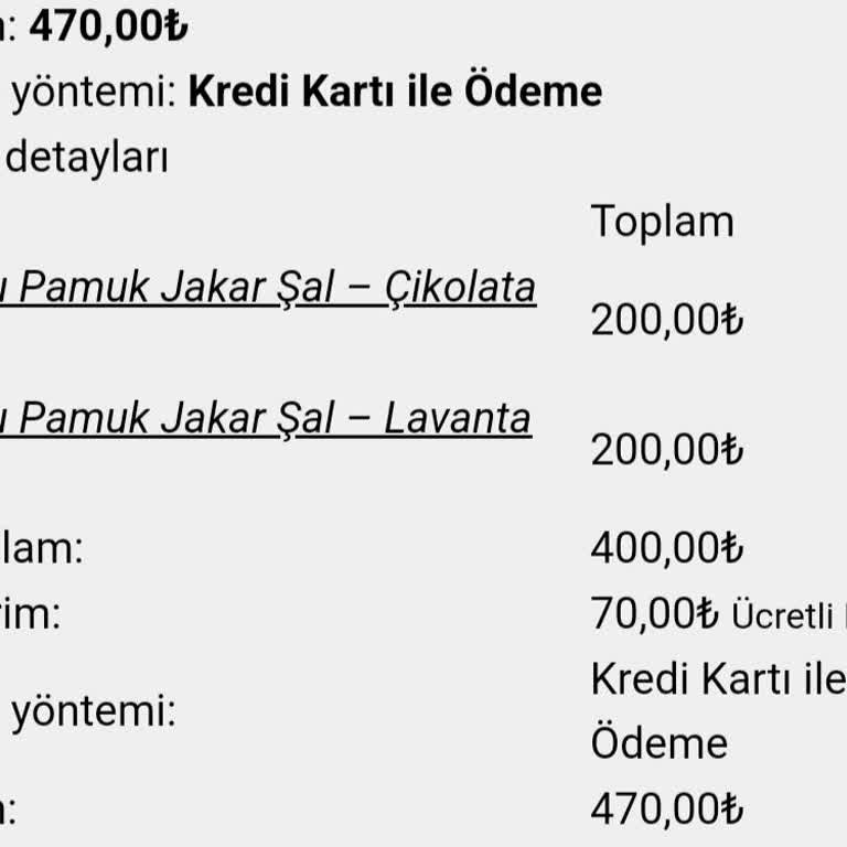 Organic Scarfs Siteden Şikayetçiyim Böyle Bir Site Görmedim
