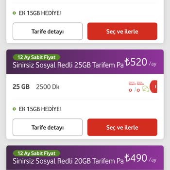 Vodafone Tarife Değişikliği Abartı Zam Uygulaması