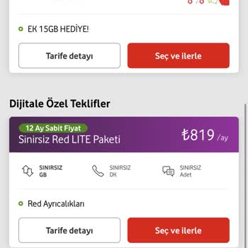 Vodafone Tarife Değişikliği Abartı Zam Uygulaması