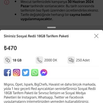 Vodafone Tarife Değişikliği Abartı Zam Uygulaması