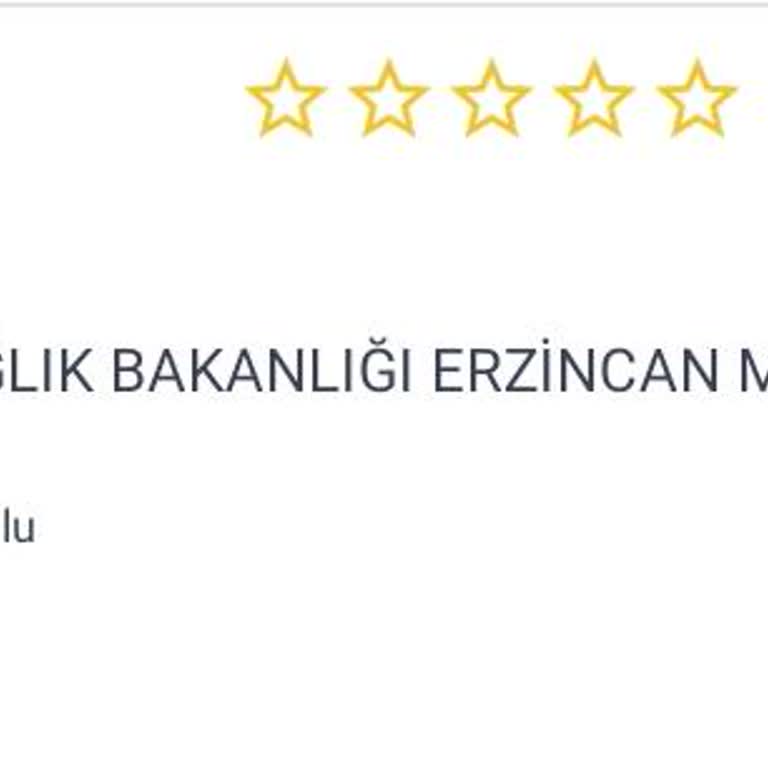 Erzincan Binali Yıldırım Üniversitesi Üniversite Hastanesi Sağlık Raporu Sorunu