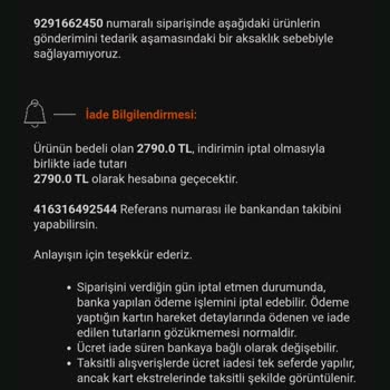 Trendyol Satıcıya Ceza Kesiyor Müşteriye Asla Sahip Çıkmıyor