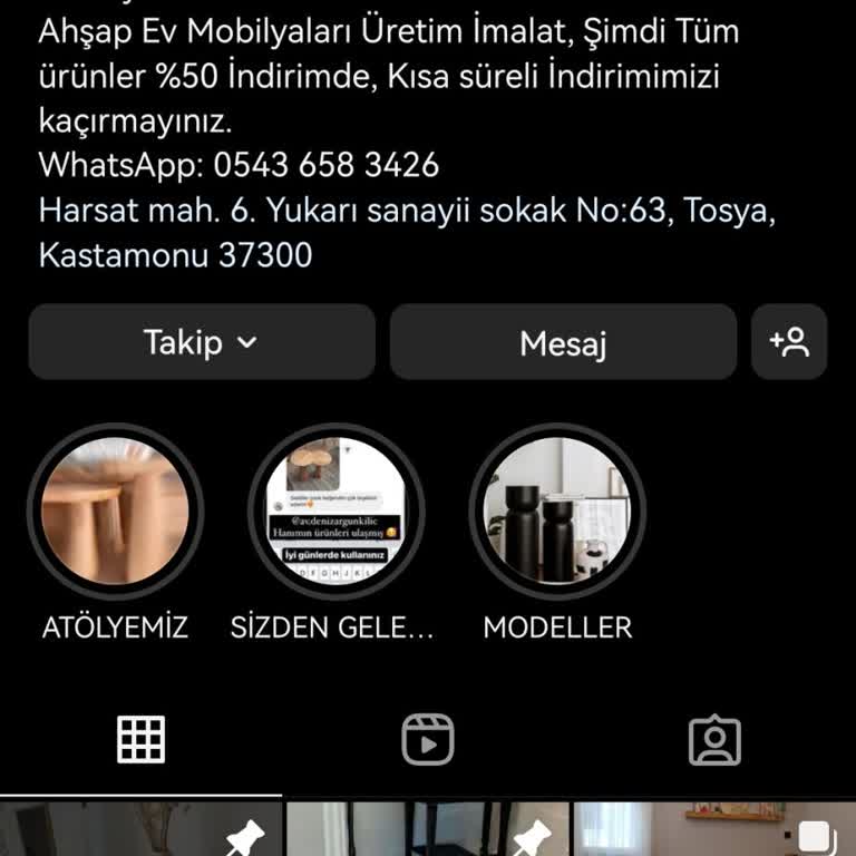 Konsept. Mobilyalar (Instagram) İle Yaşadığım Olumsuz Deneyim