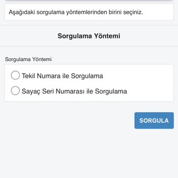 e-Devlet (Turkiye.gov.tr) Eletrik Abonelik Başvuru
