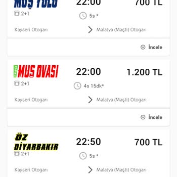 Obilet Yüksek Bilet Fiyatları