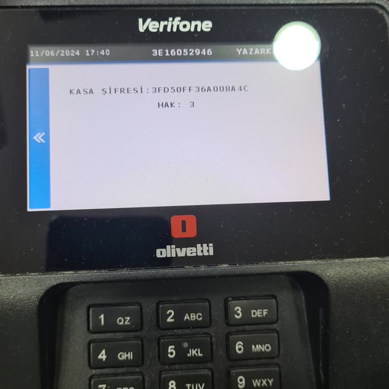 Olivetti Verifone Yazar Kasa Arıza