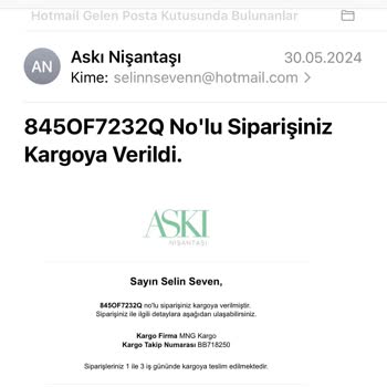 Askı Nişantaşı Ürünü Teslim Alamadım Firma Kargonuz Kayboldu Diye Yalan Söyledi