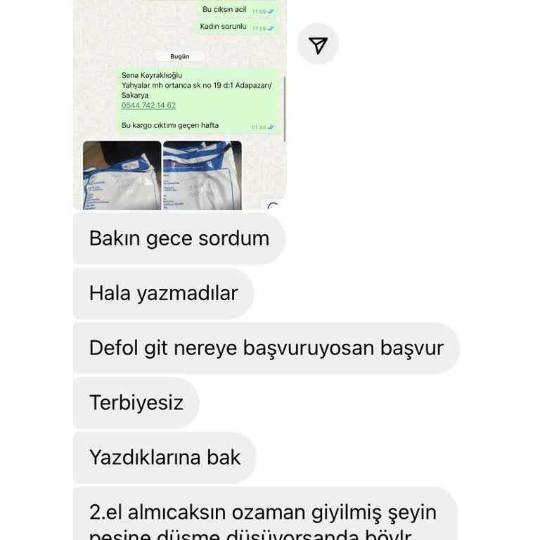 By Şeymanur Ürün Elime Ulaşmadı