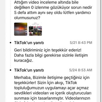 TikTok'da Yapmadığım Bir Şeyden İhlal Yiyip Video Atamama Sorunu