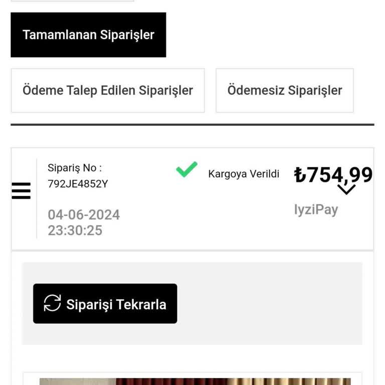Vakro Boutique Elbisem Daha Gelmedi
