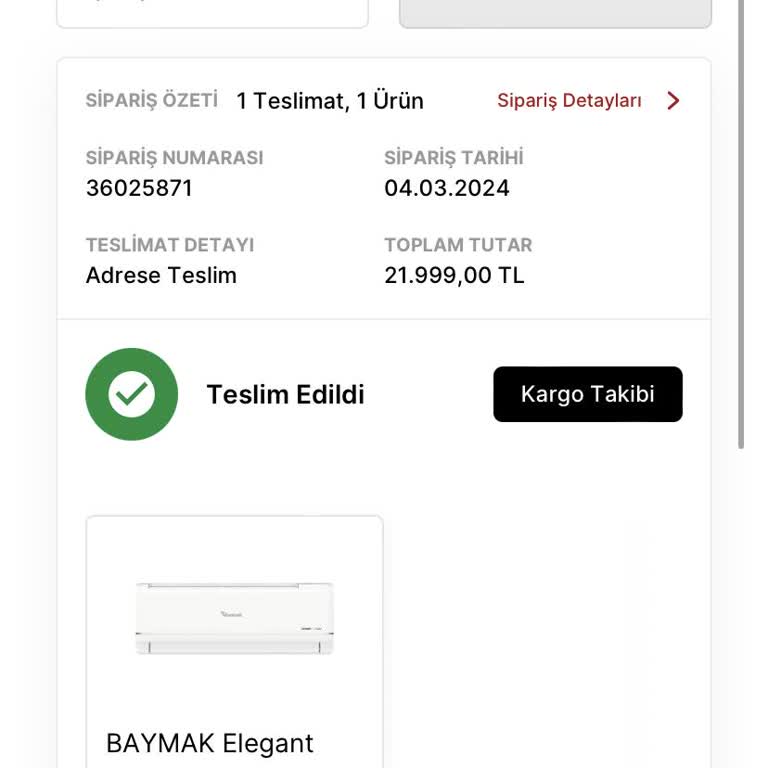 Baymak Klima Su Akıtıyor