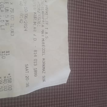 Şok Market Fişte Farklı Fiyat Uygulaması