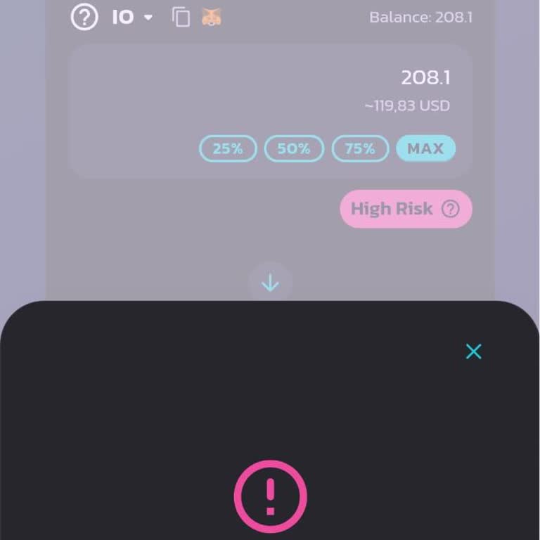 Web3 İşlemlerinde Karşılaşılan Dönüşüm Hatası