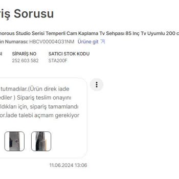 Hepsiburada Hasarlı Ürün Teslimatı Ve Tutanak Sorunları