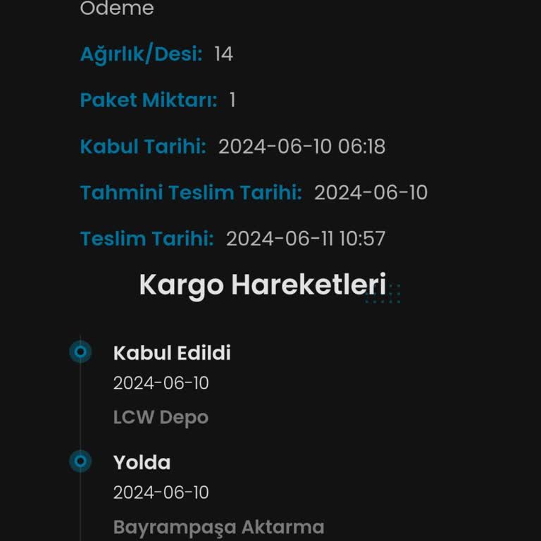 Kargoist Teslim Alamadığım Kargoyu Teslim Edildi Olarak Kaydetti.