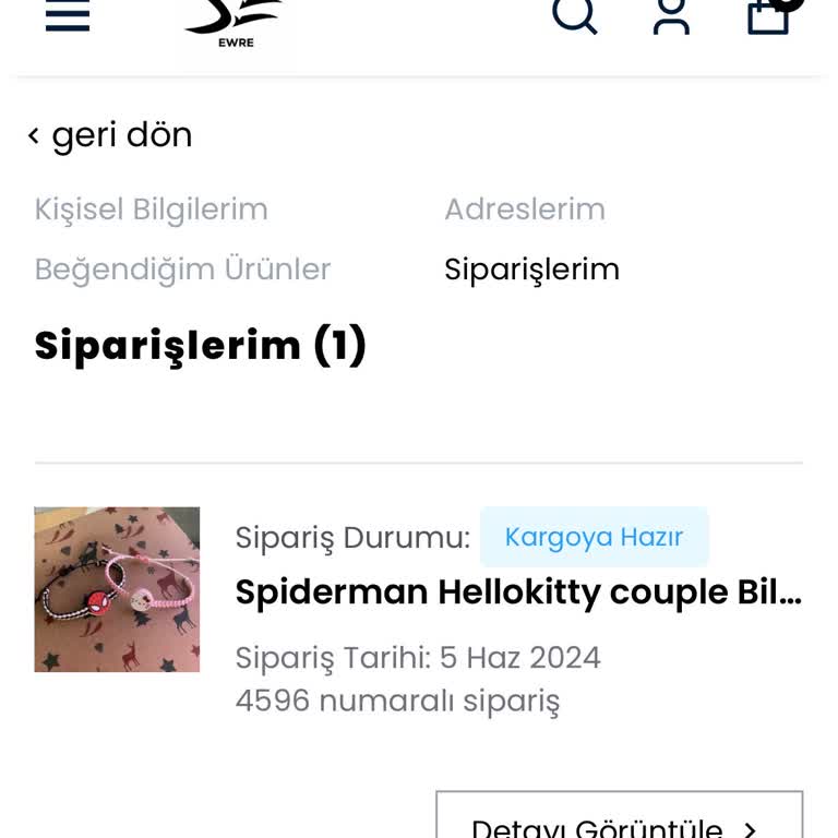 Sekewre Firması 1 Haftadır Ürünü Yollamıyor İlgilenmiyor Kimse