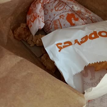 Migros Yemekten Sipariş Ettiğim Popeyes