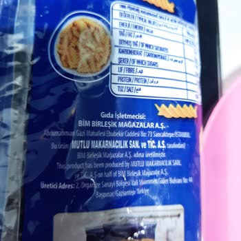 Mutlu Markasının Ürettiği Harras Makarnadan Çıkan Yabancı Maddeler!