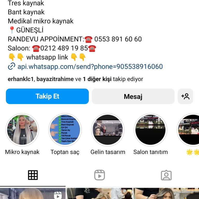 Ali Mazı Saç Kaynak Merkezi Güneşli Güzellik Merkezi Hizmet Şikayeti