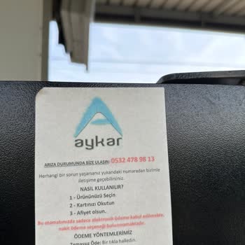 Kazlıçeşme Marmaray Otomat Ürün Vermedi