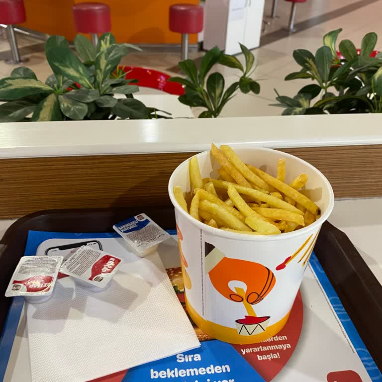 Burger King Kova Patates Porsiyon Sorunu