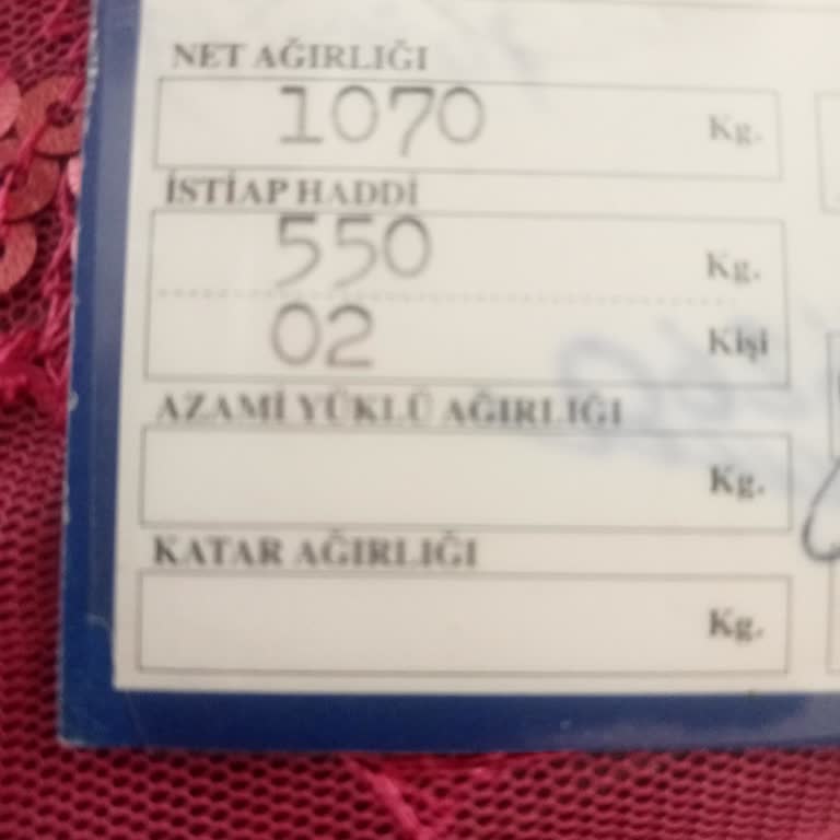 Tüvtürk Koltuk Sayısı Farkı