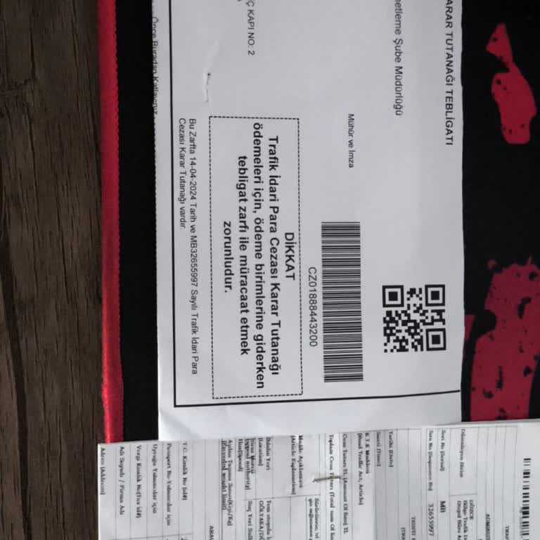 Gelir İdaresi Başkanlığı Trafik Cezamı 15 Gün Erken Ödememe Rağmen Eve Faiziyle Tebligat Geldi