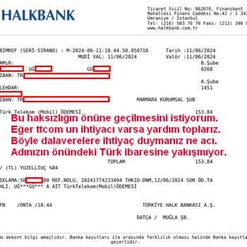 Türk Telekom Dan Parasal Haksızlık