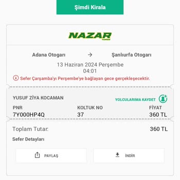 Obilet Muhatap Yok Ve Firmalardan Bilgisi Yok