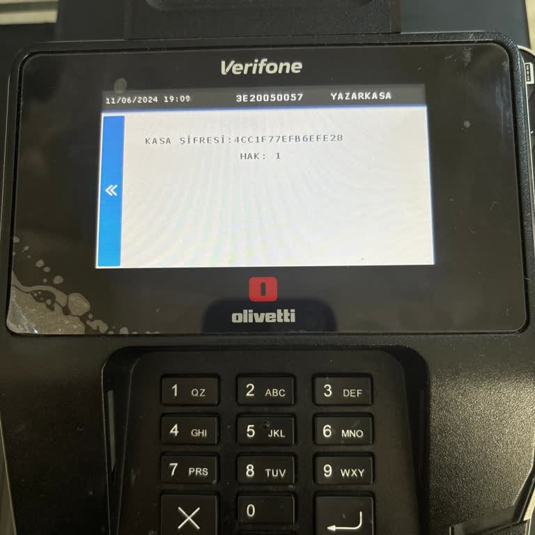 Verifone Yazar Kasa Problemi