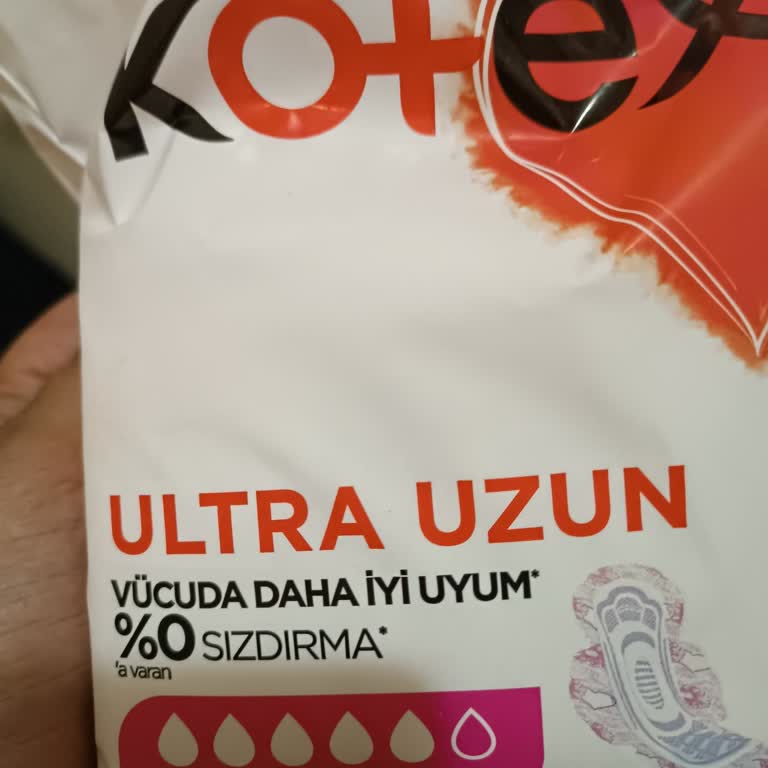 Kotex Ultra Uzun Ped Mantar Yaptı
