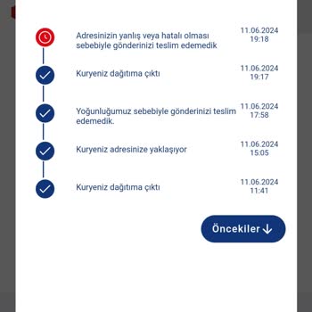 Aras Kargo Şüpheli İşlemde Bulunuyor.