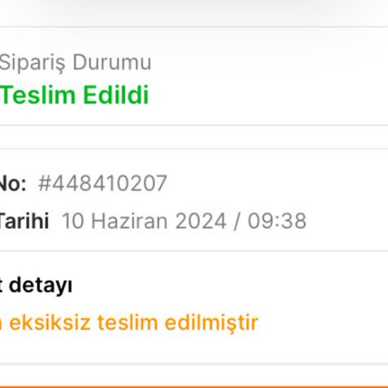 Migros Olmayan Müşteri Hizmetleri Ve Teslim Edildi Gözüküp Gelmeyen Ürün