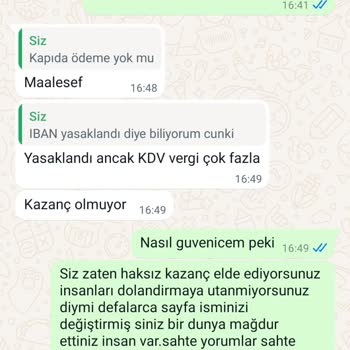 Candy Dekorize Güvenilir Olmayan Satıcı Ve Sahte Ürünler Hakkında Şikayet