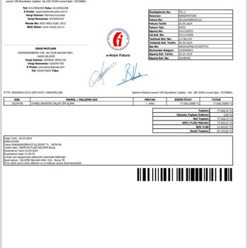 Vestel Salon Tipi Klima