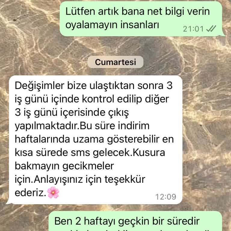 Kremlin Outlet Haftalardır Siparişi Bekliyorum!