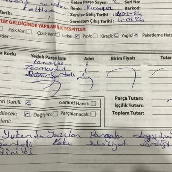 Schafer Kettle Servis Sorunsalı