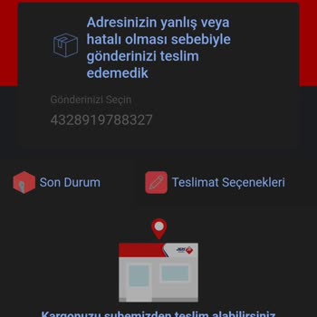 Aras Kargo'nun Kargomu Getirmemesi