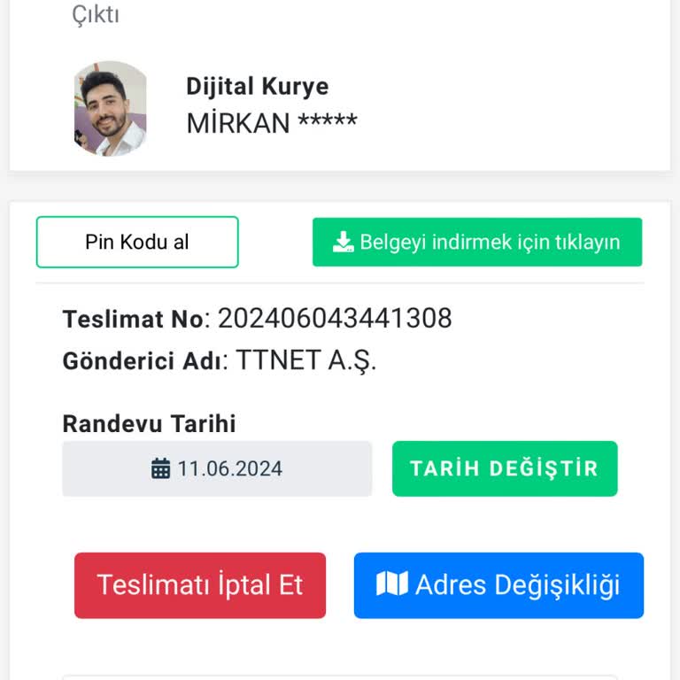 Türk Telekom Kuryesinin Gelmemesi Ve 11 Gün Sonraya Tarih Verilmesi