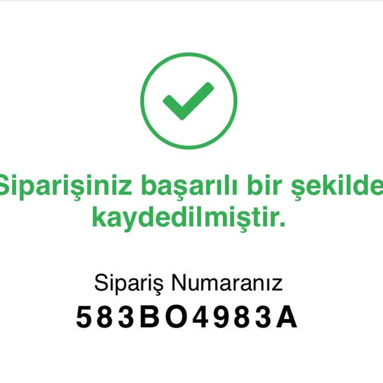 Hozzman. H (Instagram) Siparişim Elime Ulaşmadı