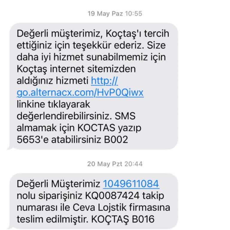 Koçtaş Puan Yüklemesi Yapılmadı