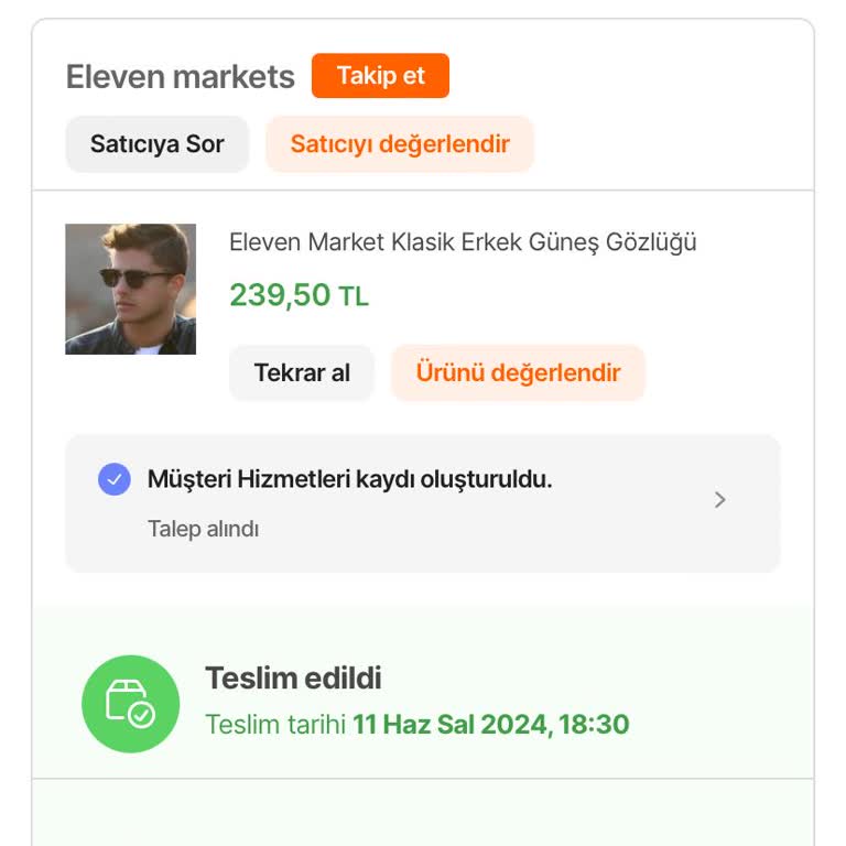 Hepsijet Teslim Edildi Diye Gösterilip Edilmeyen Ürün