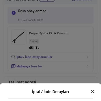 Atmaca Av Store Mağduriyet Yaşatıyorlar. Ürün Göndermiyorlar!