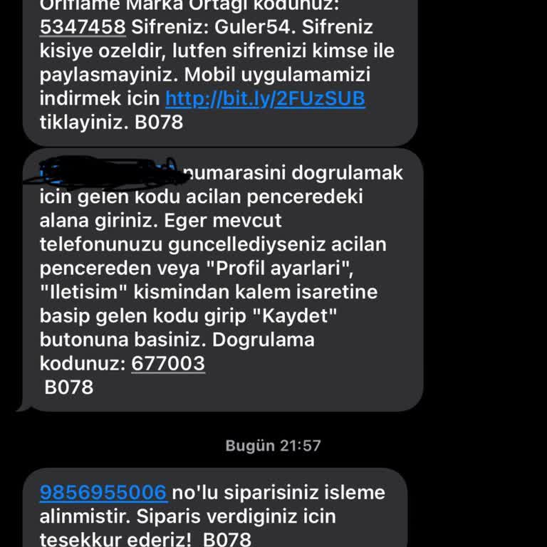 Oriflame İzinsiz Kişisel Veri Kullanımı Ve Yanlış Sipariş Sorunu