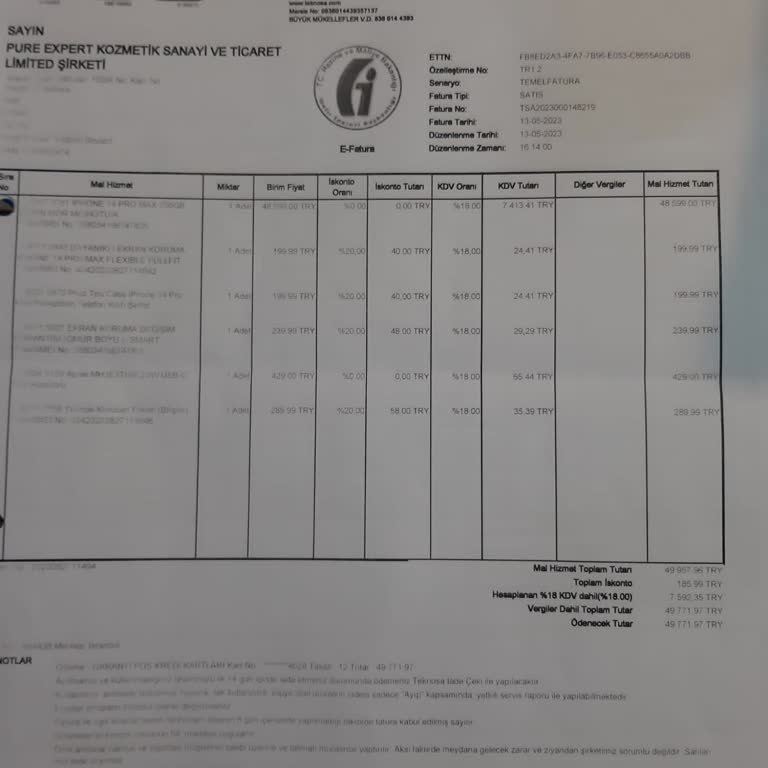 Teknosa Kırılmaz Cam Mağduru