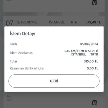 Yemek Sepeti İade Yapılmaması
