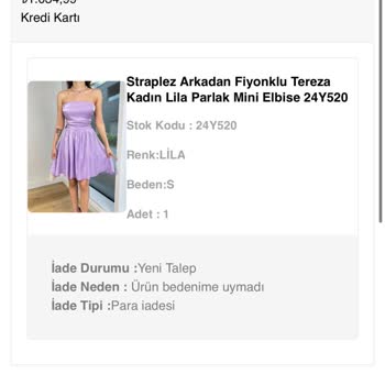 Moda Çelikler İade Süreci Hakkında