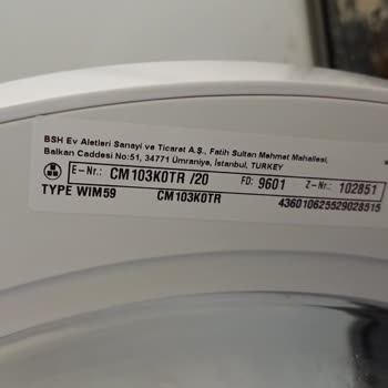 Profilo 103 Cm 10kg Çamaşır Makinesi