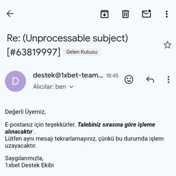 1xBET Sitesinde Yaşadığım Para Yatırma Sorunu Ve İletişim Eksikliği!